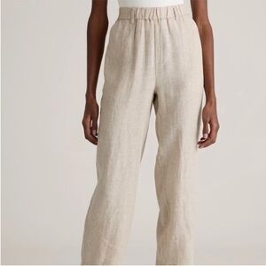 Quince relaxed style linen pants XL
